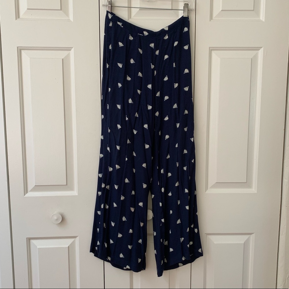 REFORMATION KICK FLARE CROPPED SAILOR PANT